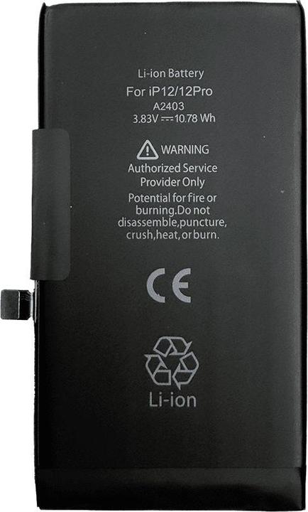 Ferryxpress Batterie originale avec détection pour iPhone 12 / iPhone 12 Pro