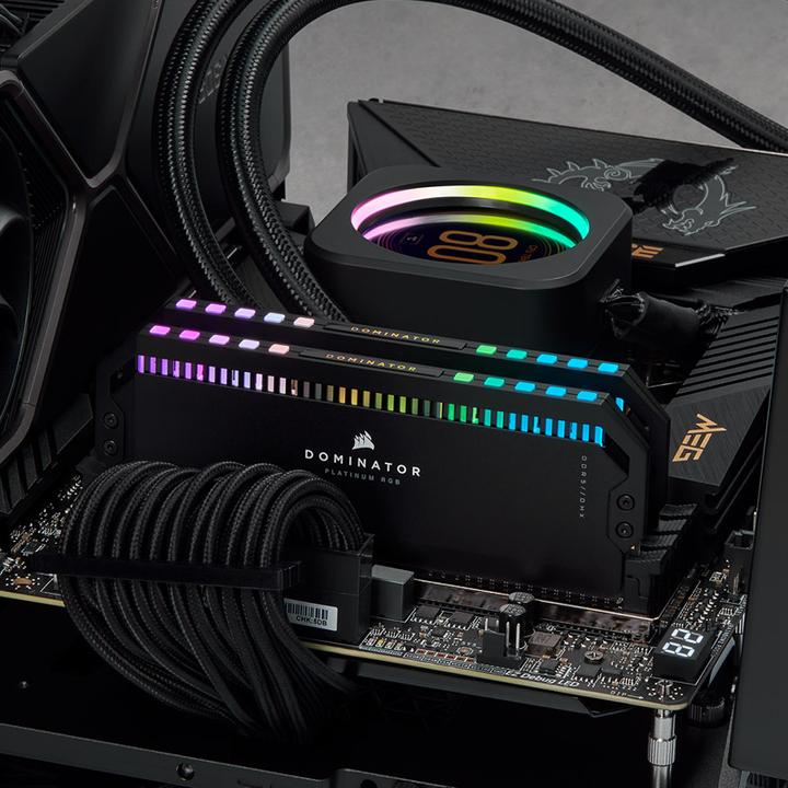 Produktbild Corsair Dominator Platinum RGB (2 x 32GB, 6400 MHz, DDR5-RAM, DIMM)