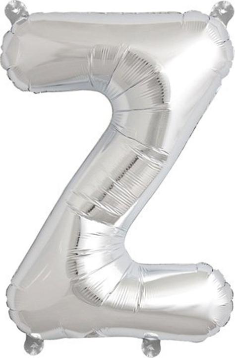 Actual product image Rico Design Foil balloon "Letter", silver, approx. 36 cm