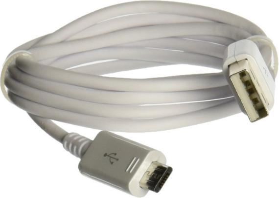 Produktbild Samsung USB/microUSB 0.9m Micro-USB A USB A Weiss (0.90 m, USB 2.0)