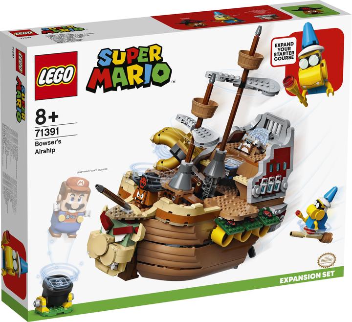 Produktbild LEGO Bowsers Luftschiff - Erweiterungsset (71391, LEGO Super Mario)