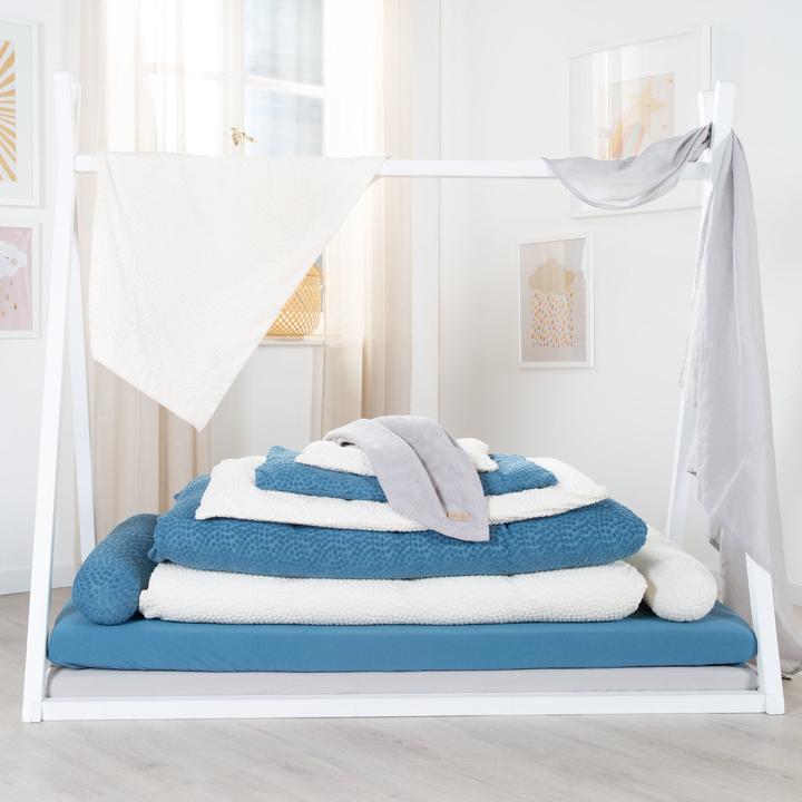 Produktbild Roba Bettschlange 'Seashells' indigo