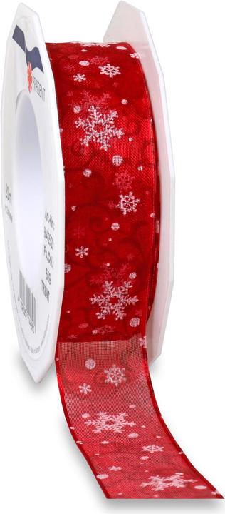 Pattberg Geschenkband Trient 2.5 cm x 20 m, Rot (Geschenkband, 1 x)