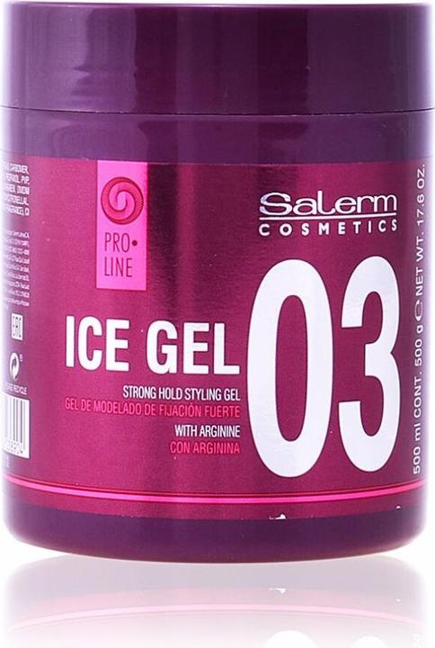 Produktbild Salerm ICE GEL strong hold styling gel 500 ml (Haargel, 500 ml)