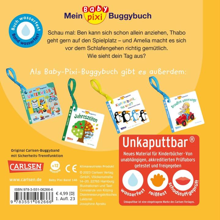 Produktbild Baby Pixi (unkaputtbar) 146: Mein Baby-Pixi-Buggybuch: Unser Tag (Deutsch)