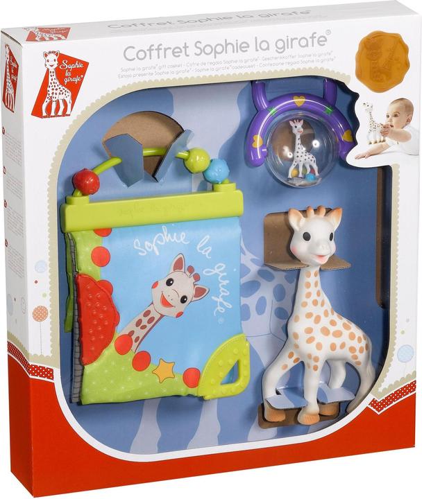 Actual product image Sophie la girafe Newborn Gift Set (Multilingual)