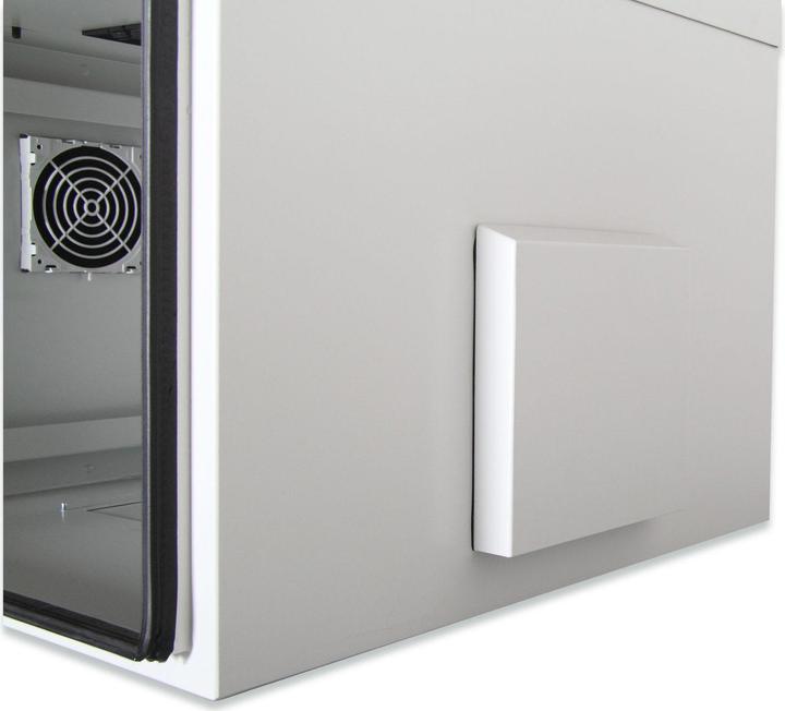 Actual product image Digitus DN-19 09U-I-OD IP55 outdoor wall-mounted enclosure (9 RU, 19 inch rack)