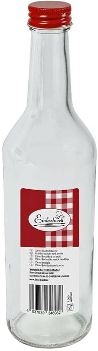 Einkochwelt Bottiglie di vetro (1 pz., 0.50 l)