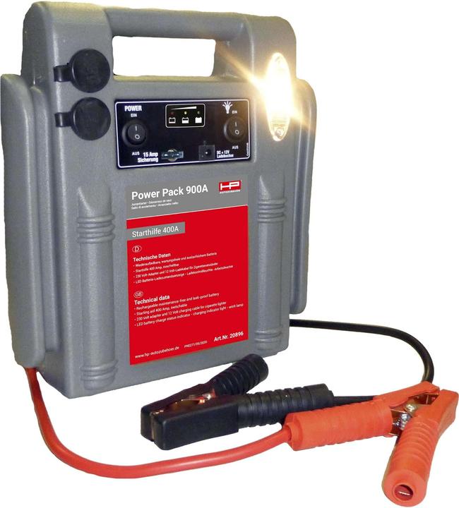 Produktbild HP Autozubehör Starthilfe (900 A, 17000 mAh)