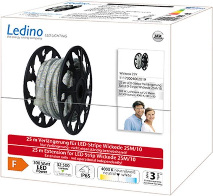 Produktbild Ledino 25m Verlängerung für LED-Streifen Wickede 25M/10 (2500 cm)