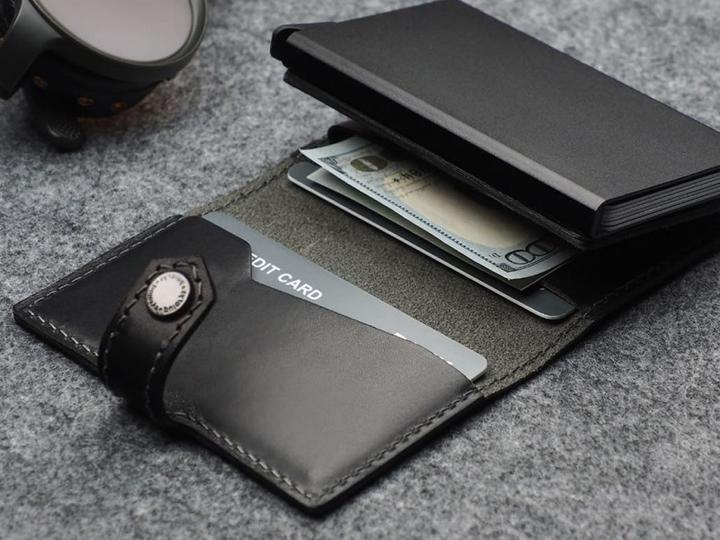 Actual product image Pularys Wallet HIKER MAX credit card holder