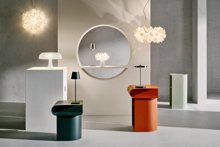 Image du produit Umage Asteria Move Portable lampe de table Polished Steel (1960 lm)