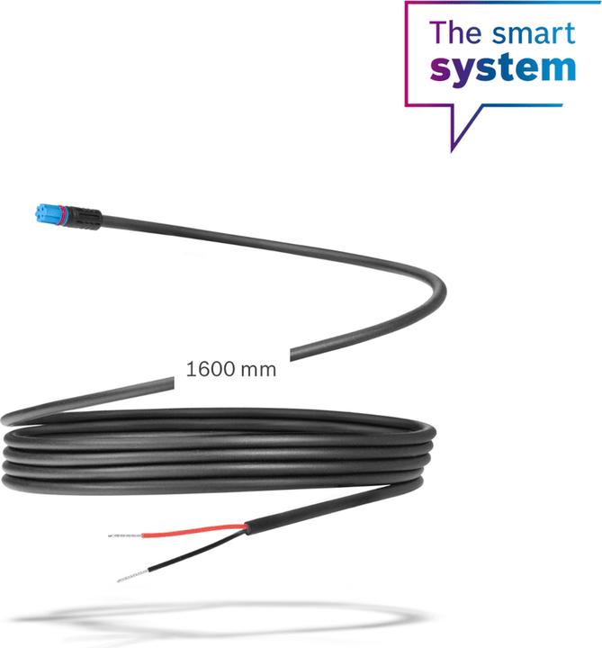 Immagine prodotto Bosch eBike Cavo luce faro 1400mm BCH3320 (Coperchio della batteria per e-bike)
