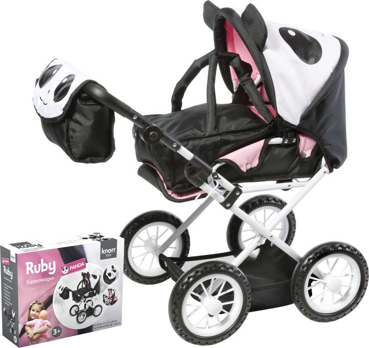 Produktbild Knorrtoys Puppenwagen Ruby - "Panda"