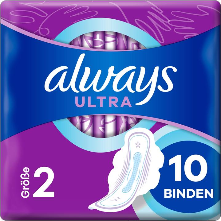 Actual product image Always Ultra (10 x)