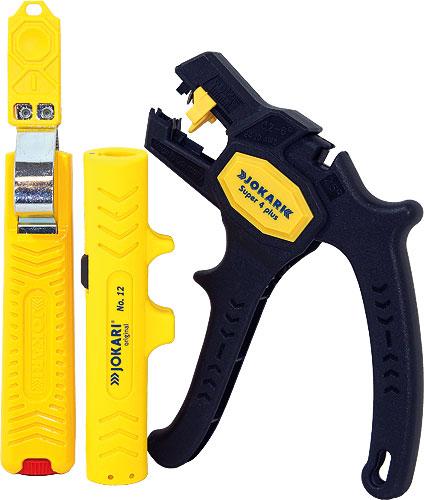 Actual product image Jokari Cable processing set + cable knife cable stripper and wire stripper