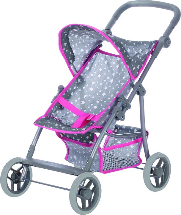 Knorrtoys Puppenbuggy Liba - Star grey