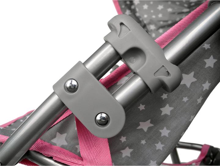 Image du produit Knorrtoys Puppenbuggy Liba - Star grey