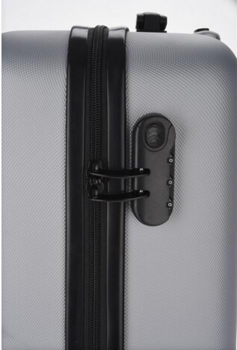 Actual product image Koor Travel case set of 3, silver grey (32 l, L (90 - 115l))
