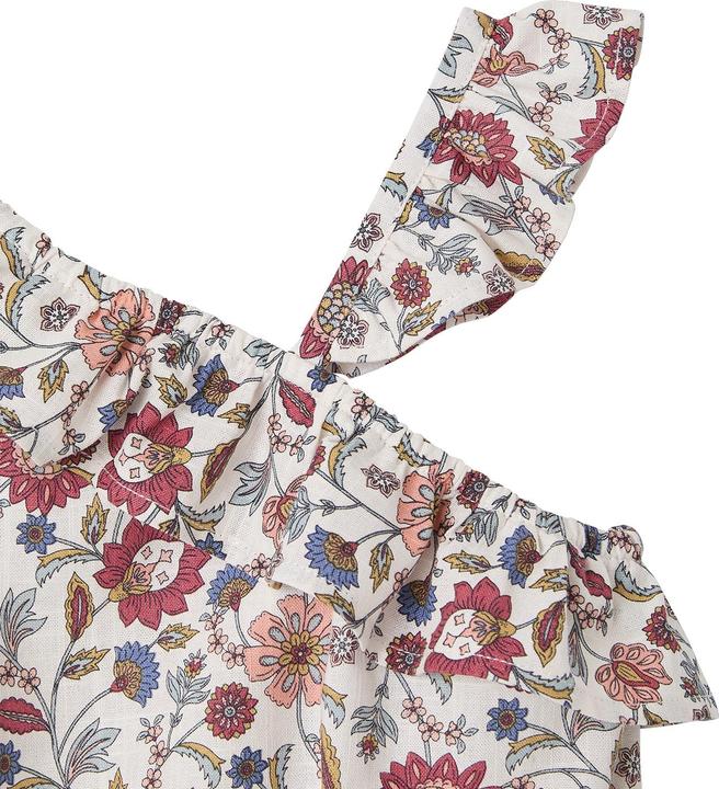 Immagine prodotto Vertbaudet Asymmetrische Mädchen Volantbluse mit Blumenprint (86)