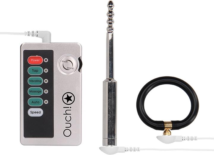 Actual product image Ouch! E-stim Urethral Sounding Set - Small