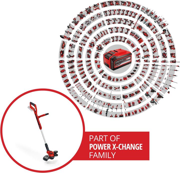 Productafbeelding Einhell Accu gazontrimmer GE-CT 18/30 Li Solo (Onkruidverdelgers)