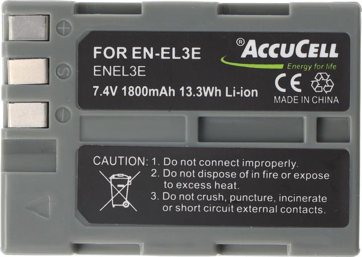 Image du produit AccuCell Akku passend für Nikon D200