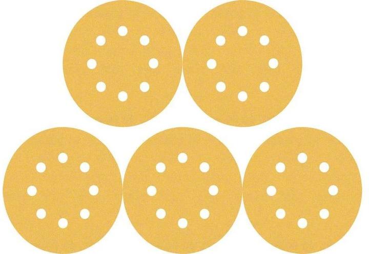 Productafbeelding Bosch Professional Zubehör Expert C470 Schuurpapier met 8 gaten voor excentrische schuurmachine, 125 mm, G 120, 5 stuks. (120)