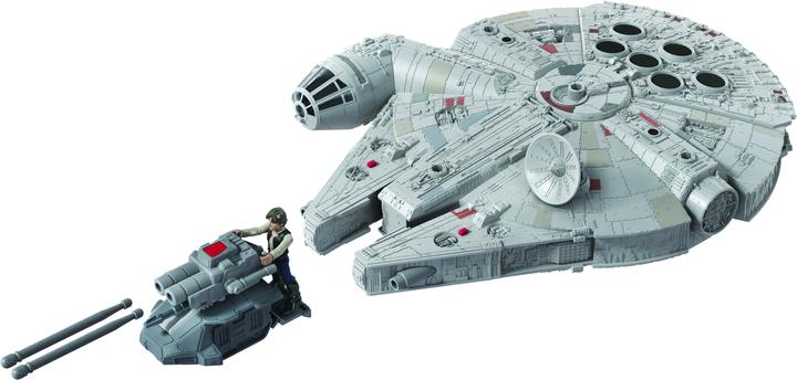 Actual product image Hasbro Star Wars Mission Fleet Han Solo Millennium Falcon