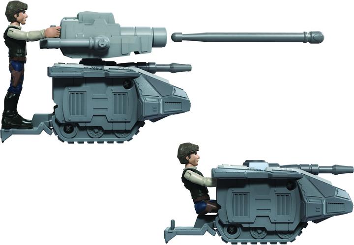 Actual product image Hasbro Star Wars Mission Fleet Han Solo Millennium Falcon