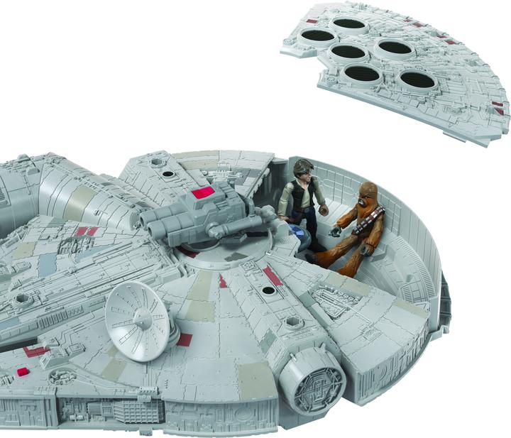 Actual product image Hasbro Star Wars Mission Fleet Han Solo Millennium Falcon
