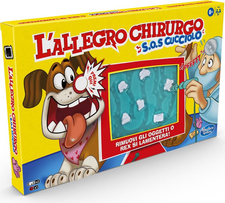 Actual product image Hasbro Gaming Doctor Bibber Vet (Italian)