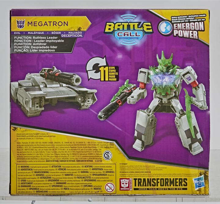 Produktbild Transformers Bumblebee Cyberverse Adventures Battle Call Trooper Class Megatron