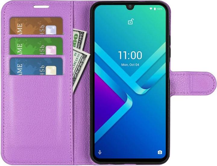 Actual product image Cover-Discount Wiko Y82 - Leather case cover (Wiko Y82)
