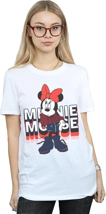 Immagine prodotto Disney Minnie Mouse In Hoodie Maglietta Ampia Donna (L)