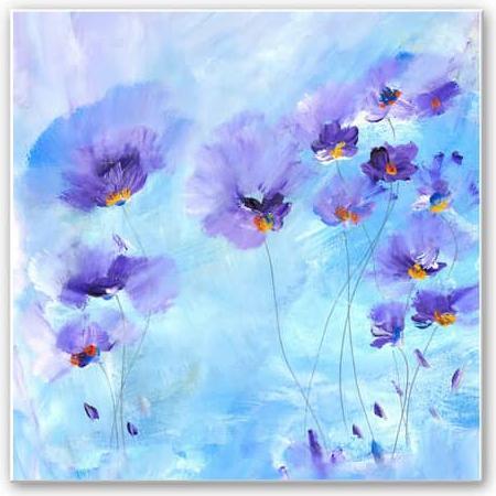Trenddeko Niksic - Rhapsody Blue - quadratisch