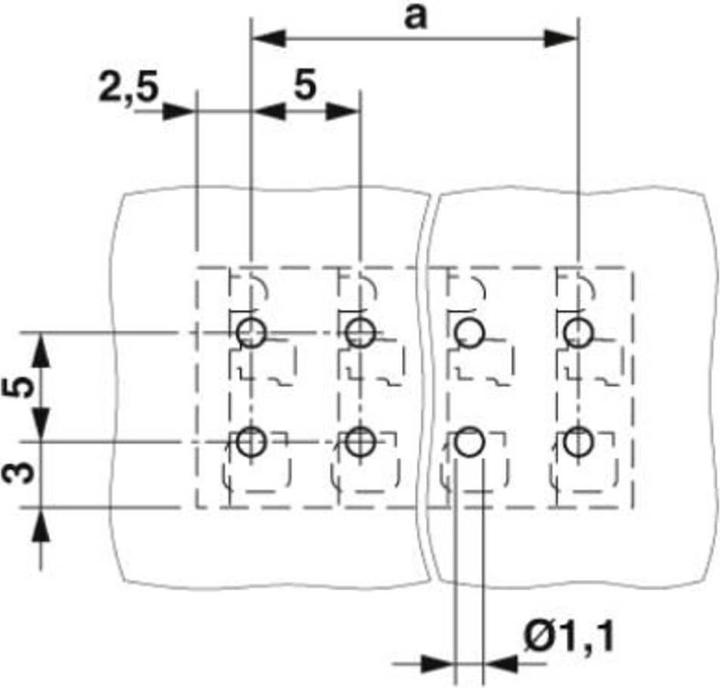Produktbild Phoenix Contact Leiterplatten-Anschlussklemme SPTAF 1/6-5.0-EL