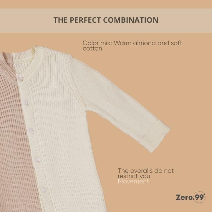Actual product image Zero.99 Baby Set 2 in 1, 2 Sleepsuits for Newborns (50, 56, 62, 68)