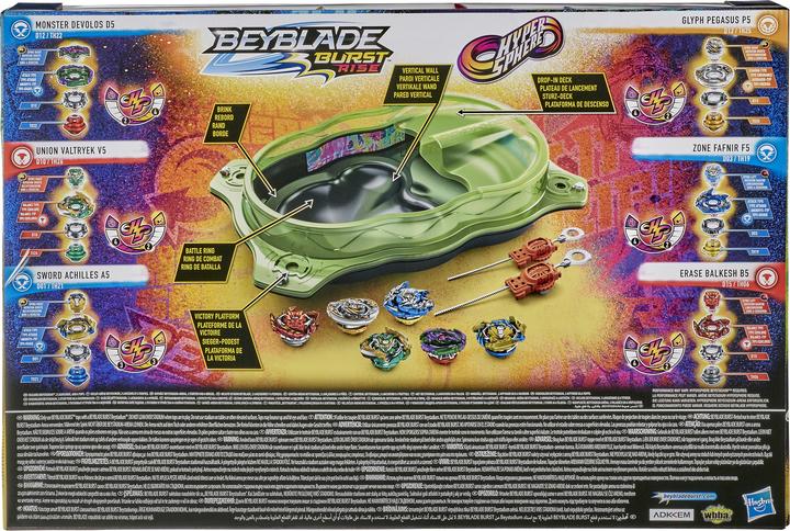 Produktbild Hasbro Burst Rise Hypersphere Extreme Challenger Battle Set (Deutsch, Französisch, Italienisch, Englisch)