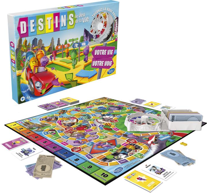 Produktbild Hasbro Gaming Spiel des Lebens (Französisch)