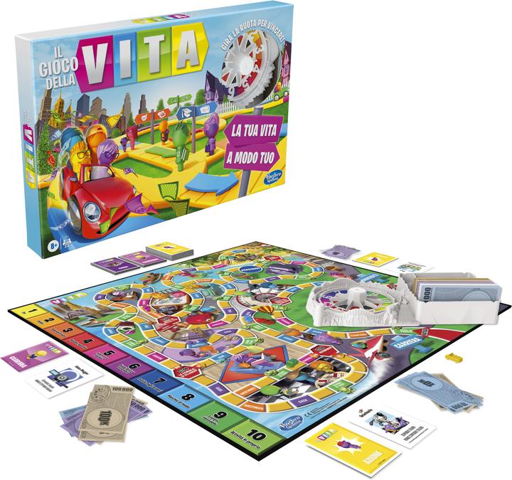 Produktbild Hasbro Gaming Spiel des Lebens (Italienisch)