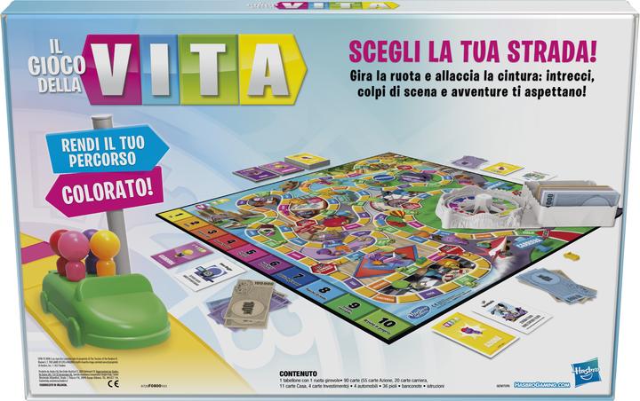 Produktbild Hasbro Gaming Spiel des Lebens (Italienisch)