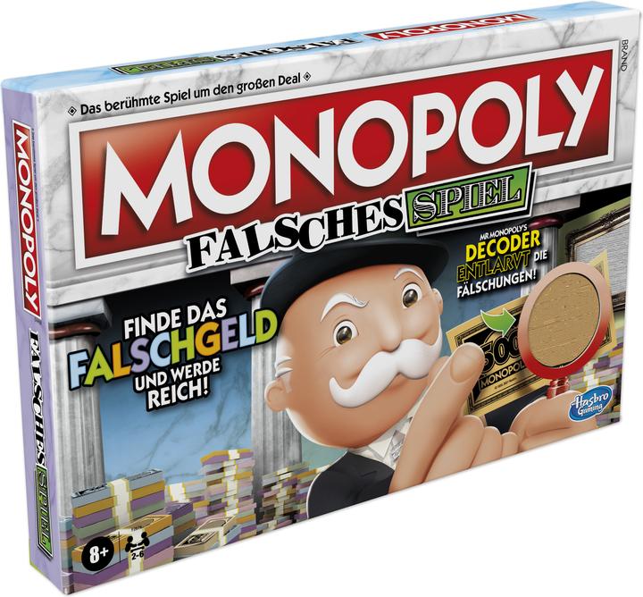 Actual product image Monopoly Wrong Game (German)