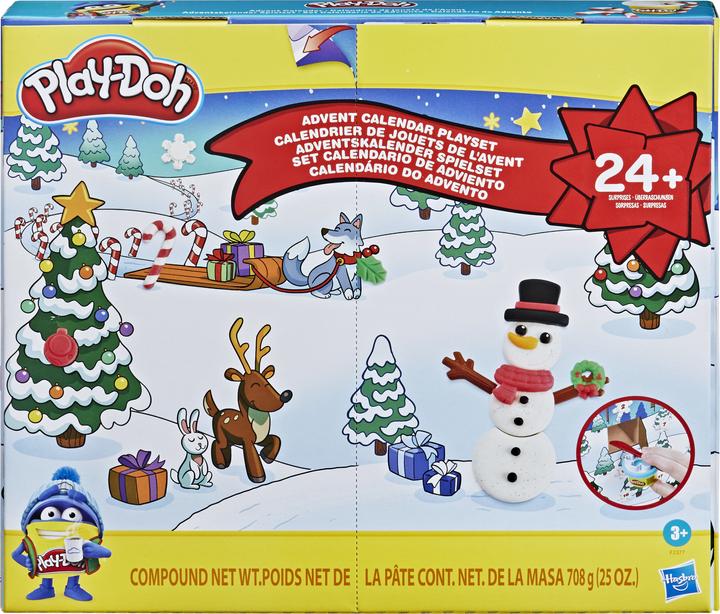 Actual product image Play-Doh Advent calendar 2023