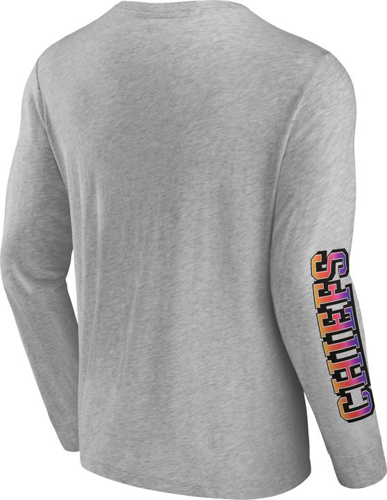 Actual product image Fanatics Kansas City Chiefs Gradient LS Crew T-Shirt L (L)