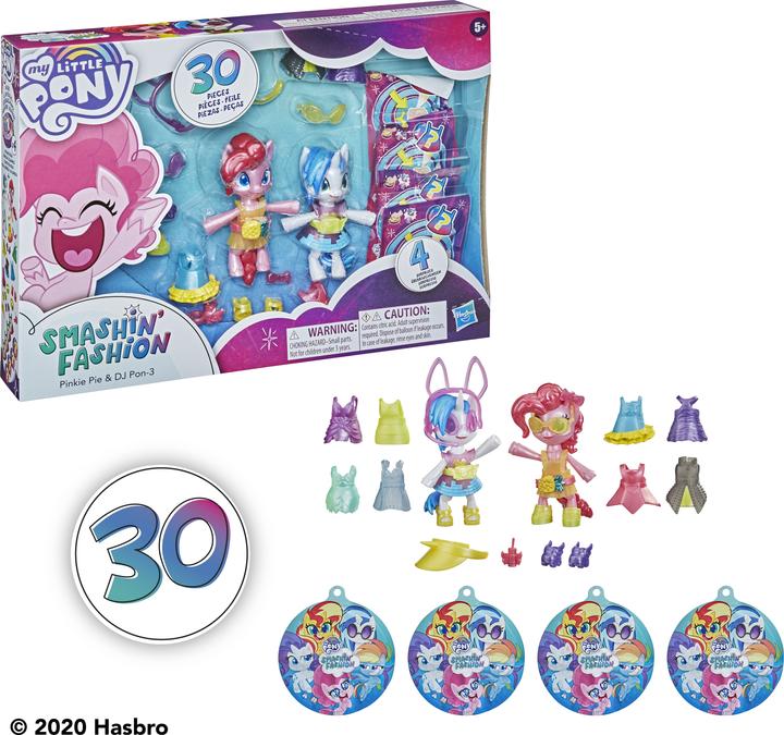 Produktbild Hasbro Smashin’ Fashion Pinkie Pie & DJ Pon-3