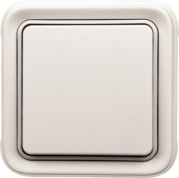 Image du produit Legrand Interrupteur pour escalier Plexo55 blanc/écru (069851)