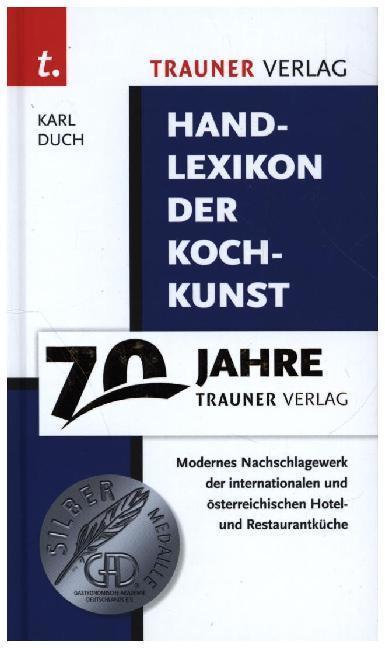 Produktbild Handlexikon der Kochkunst 1 (Deutsch, Johann Hagenauer, Edgar Deisl, Kurt Bauer, Gertraud Bauer, 2002)