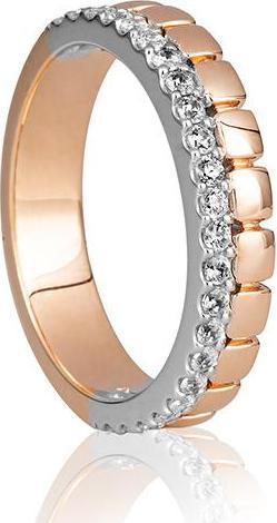 Breuning RING - BRILL. 0,345 Ct. H/si (48, 750/18 K Gold)