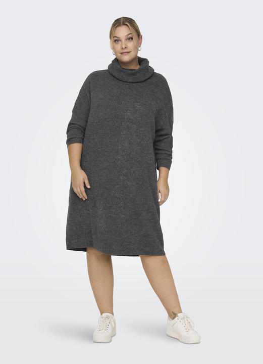 Produktbild Only Curvy Wasserfall-Ausschnitt Woll Strickkleid (M)